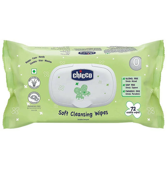 Buy Chicco Baby Moments Soft Cleansing Wipes from DrMediCart, Ship from India to USA