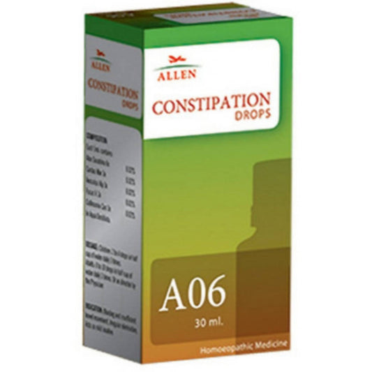 Buy Allen Homeopathy A06 Constipation Drops from DrMediCart, Ship from India to USA