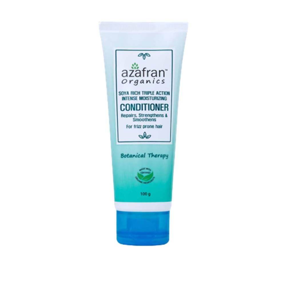 Azafran Organics Soya Rich Triple Action Intense Moisturizing Conditioner - DrMediCart