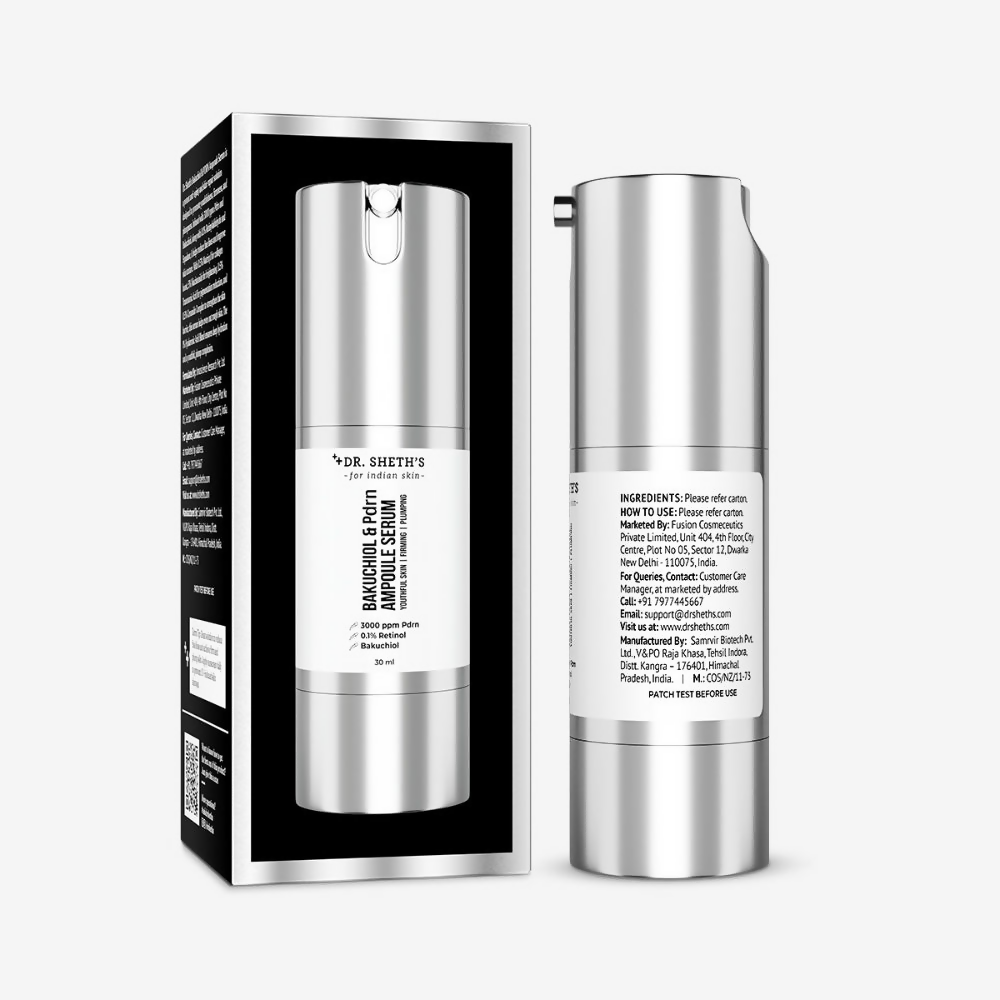 Dr. Sheth's Bakuchiol & Pdrn Ampoule Serum