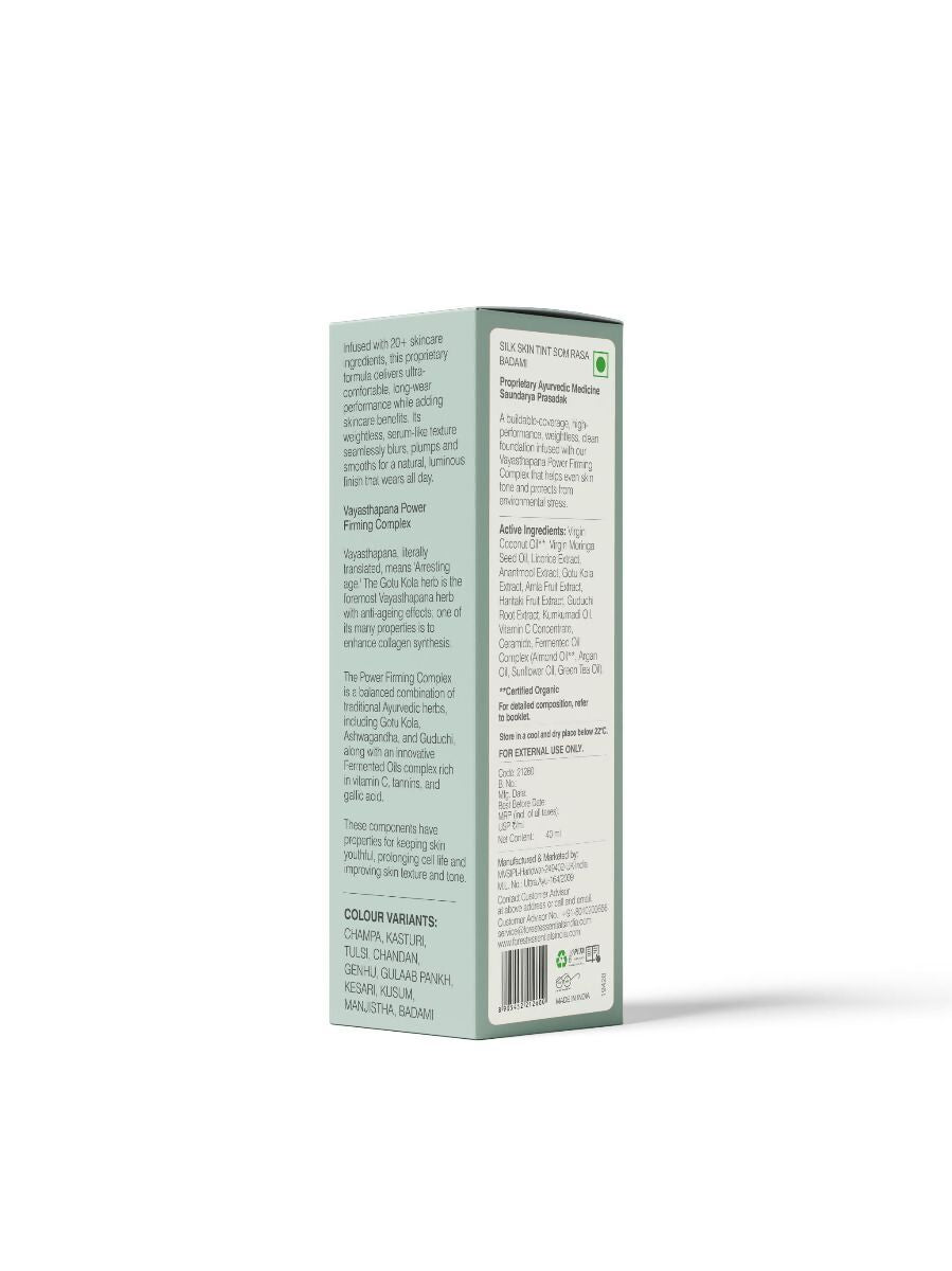 Forest Essentials Som Rasa Silk Skin Tint Badami - Drmedicart