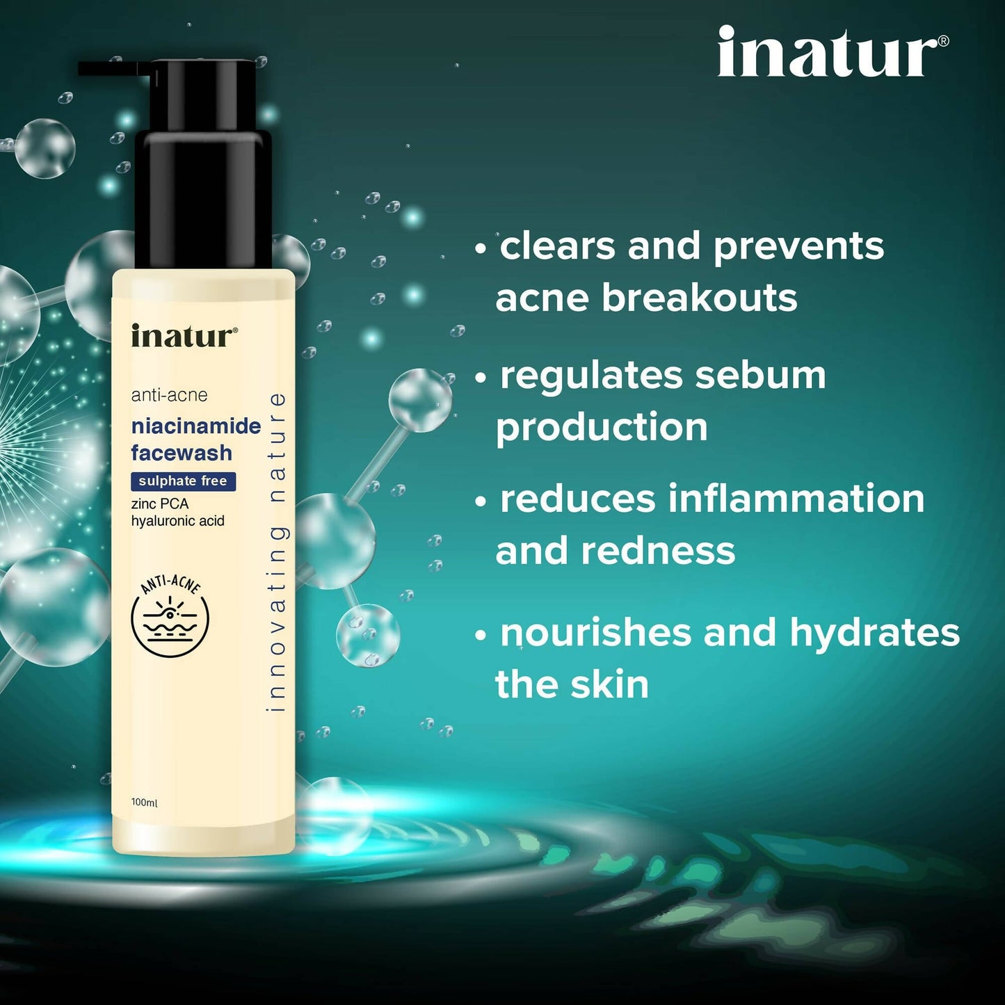 Inatur Niacinamide Face Wash