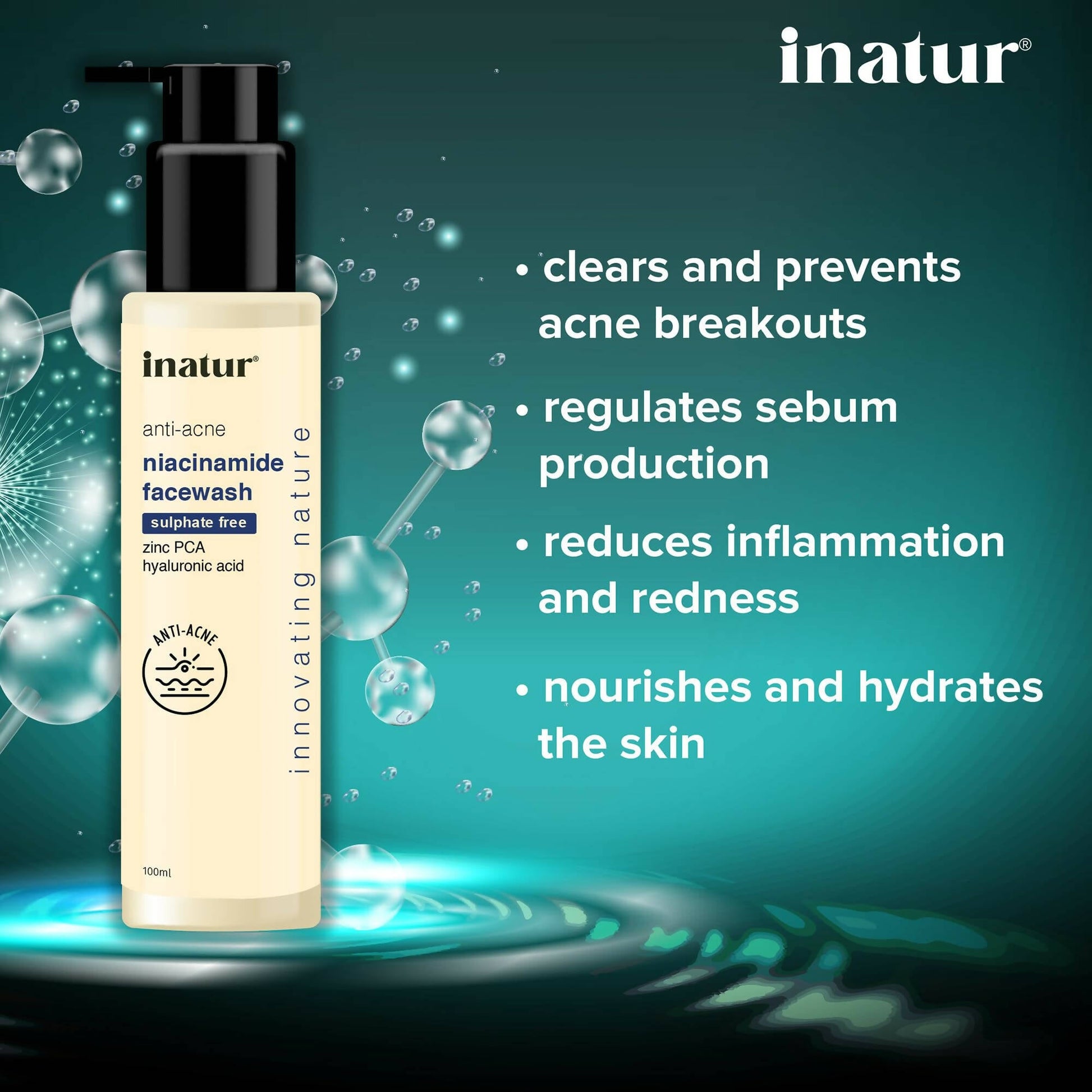 Inatur Niacinamide Face Wash
