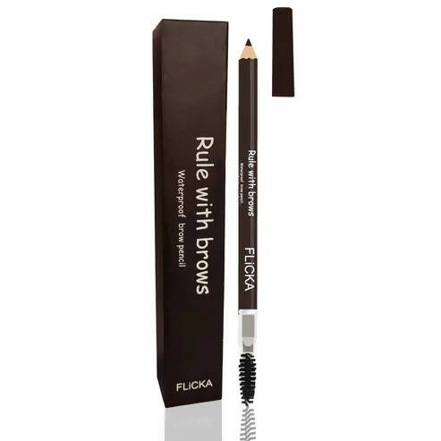 FLiCKA Rule with Brows Brow Pencil - Brown