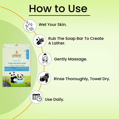 Yogez La Mu Shu Pure Joy Bath Soap