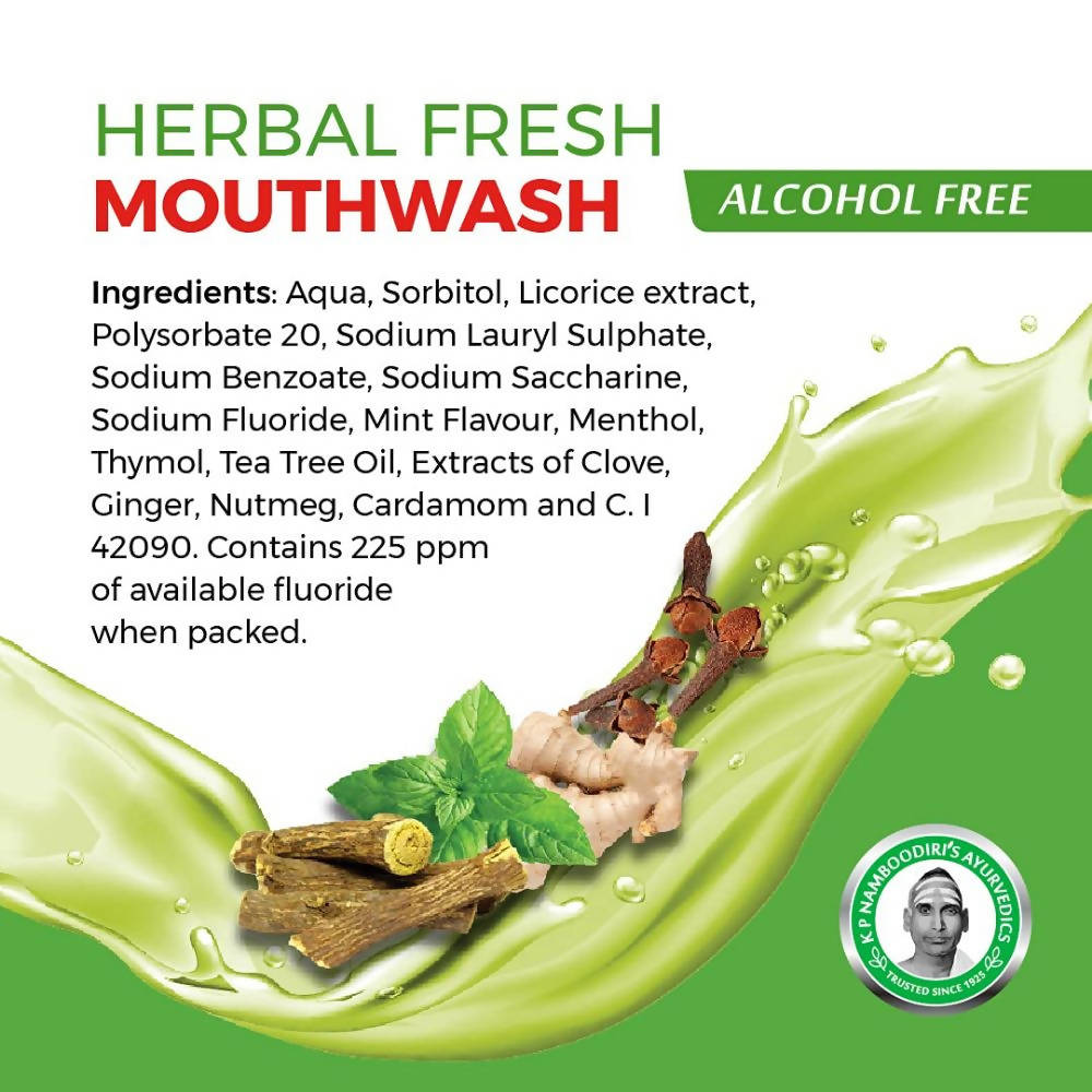 Kp Namboodiri's Herbal Fresh Mouth Wash