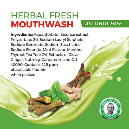 Kp Namboodiri's Herbal Fresh Mouth Wash