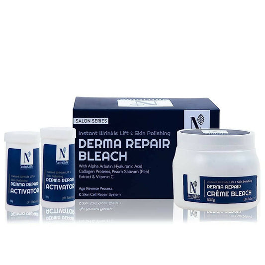 NutriGlow Advanced Organics Derma Repair Cream Bleach Kit