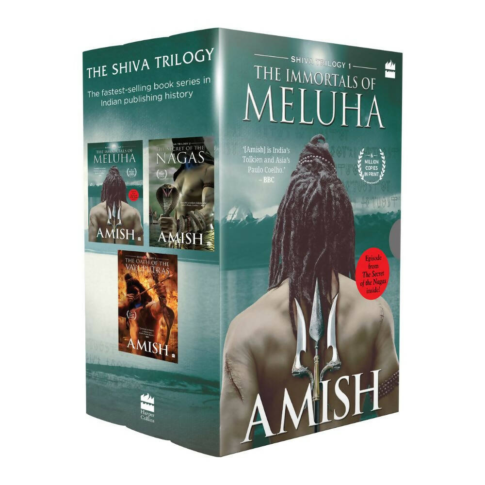 Buy The Shiva Triology Boxset of 3 Books - The Immortals of Meluha by Amish Tripathi