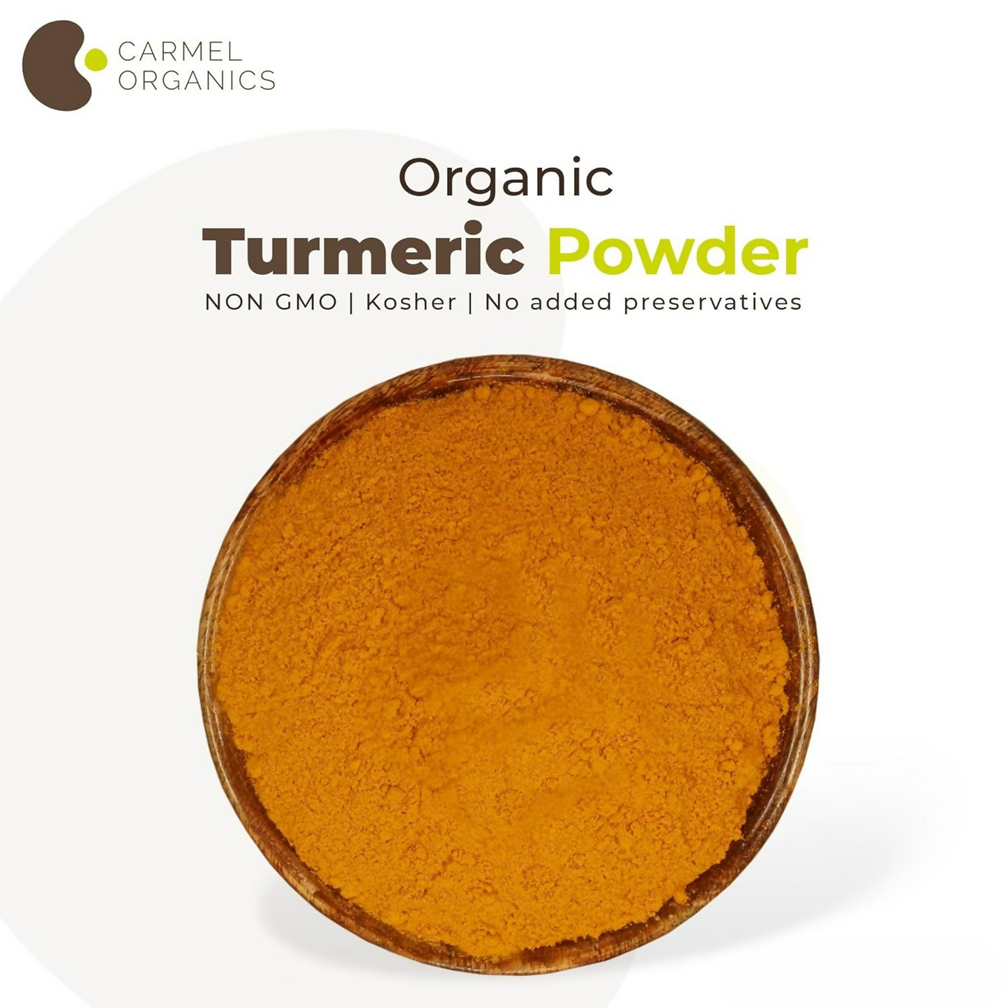 Carmel Organics Turmeric Root Powder