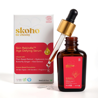 SKOHO Retinol Based Anti Aging Organic Face Serum