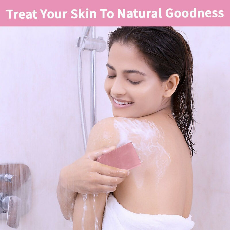 Nykaa Naturals Rose & Geranium Balancing Bathing Soap - Drmedicart