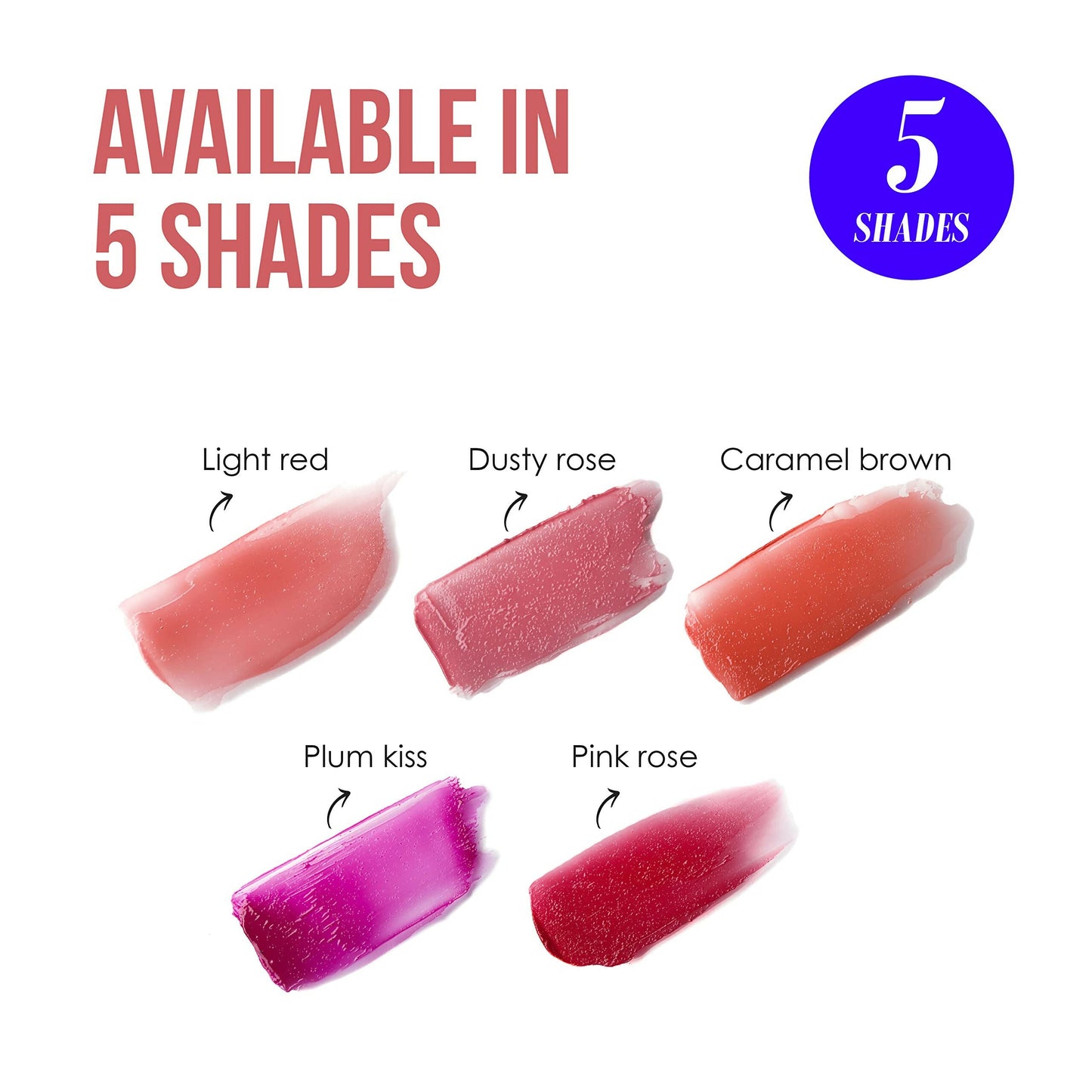 Blue Heaven Jelly & Butter Lip Balm - Pink Rose, infused with Shea Butter & Vitamin E, Fades Pigmentation