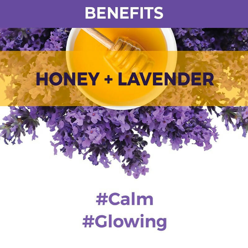 Nykaa Naturals Skin Secrets Exotic Indulgence Honey + Lavender Sheet Mask For Calm & Glowing Skin - Drmedicart