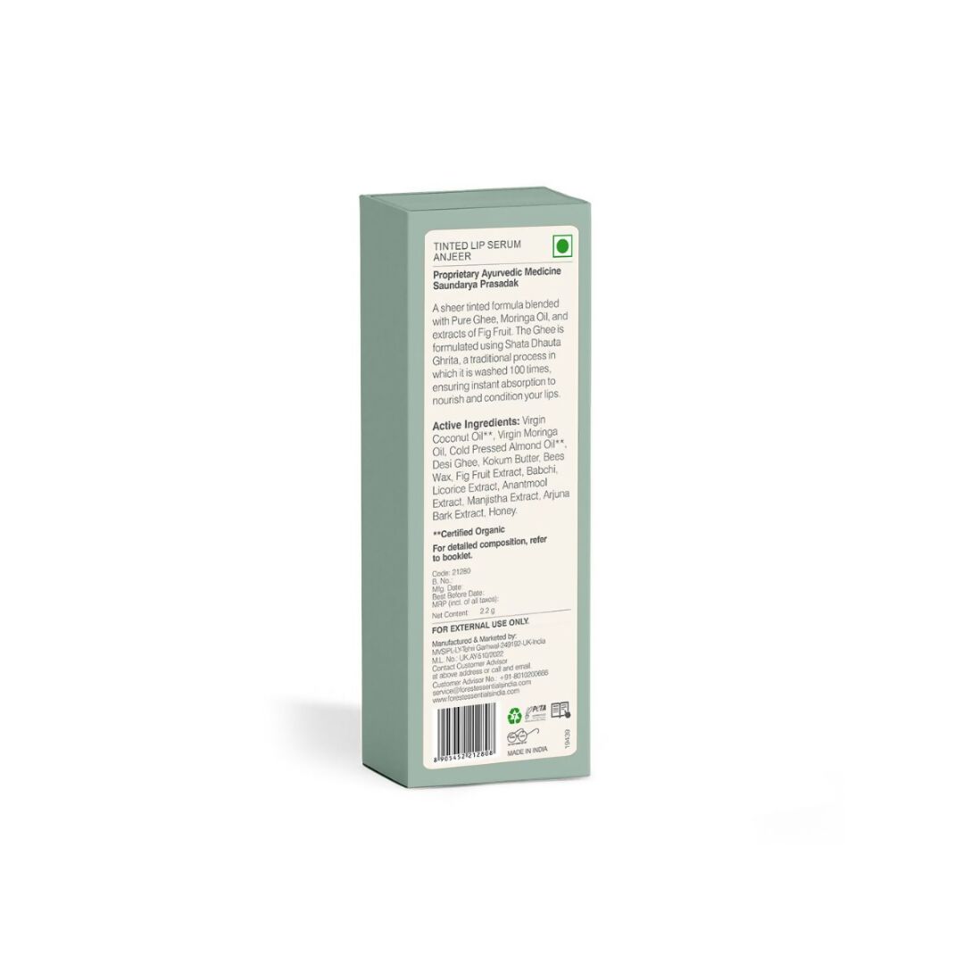 Forest Essentials Tinted Lip Serum Madhu Rasa Anjeer - Drmedicart