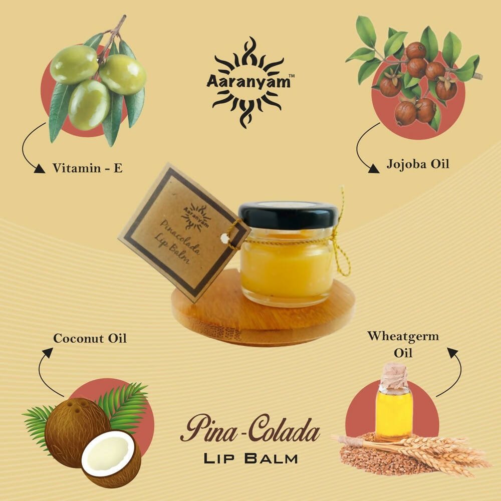 Aaranyam Pina Collada Lip Balm - DrMediCart