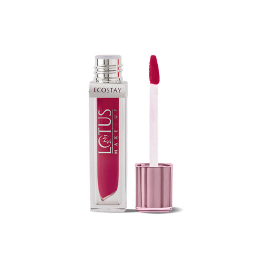Lotus Make-Up Ecostay Matte Lip Lacquer - Rose Bloom (4 Gm) - DrMediCart