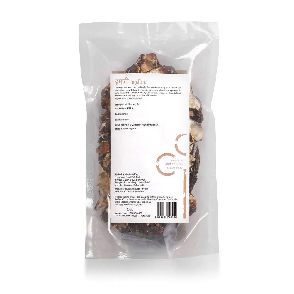 Conscious Food Natural Tamarind (Imli) - Drmedicart