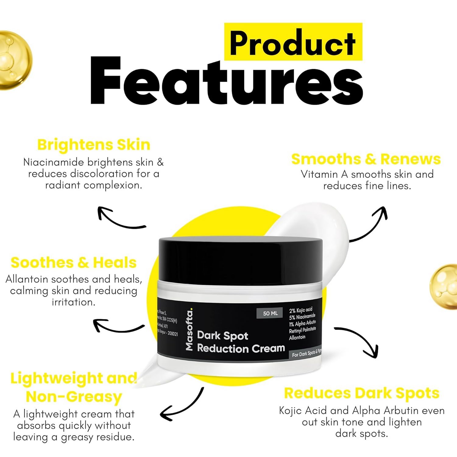 Masofta Dark Spot Reduction Cream