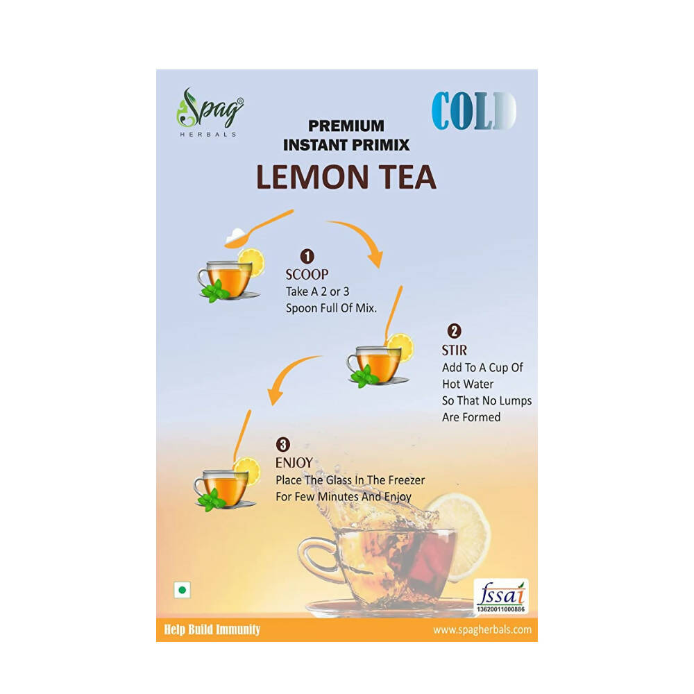 Spag Herbals Cold Instant Premix Lemon Tea