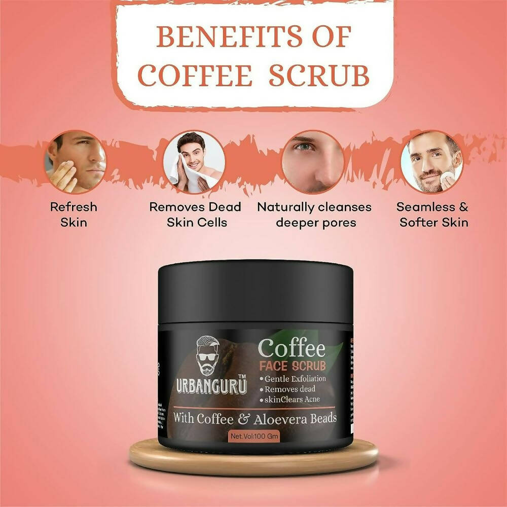 Urbanguru Men's Coffee Face Scrub