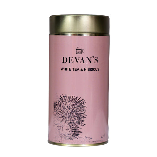 Devan's White Tea & Hibiscus Tea