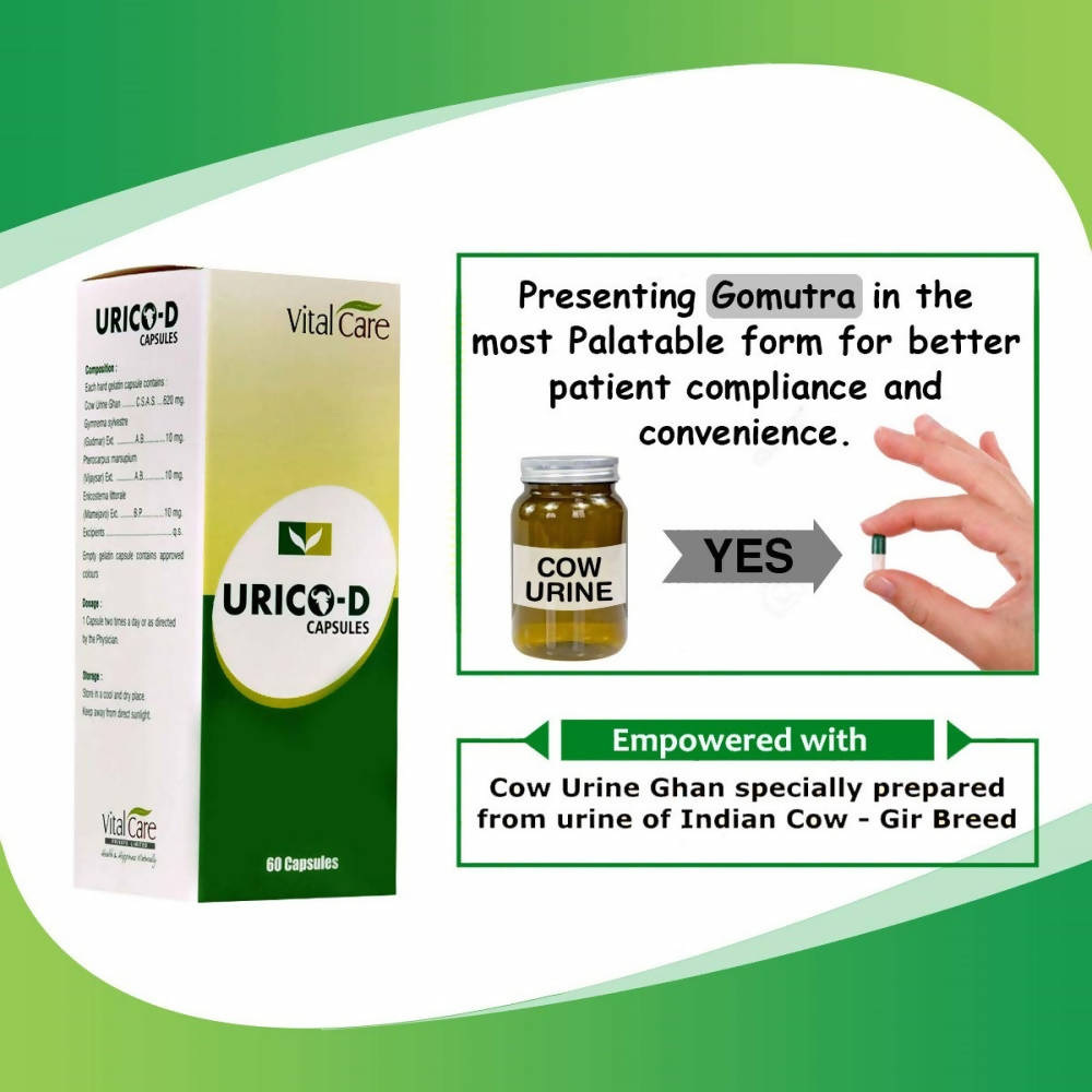 Vital Care Urico -D Capsule 60 Capsules