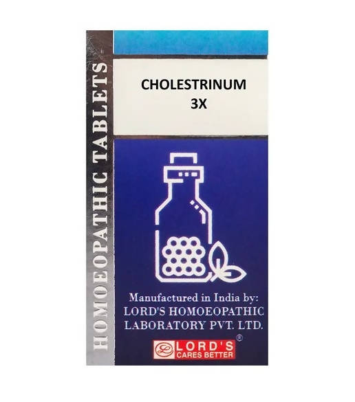 Buy Lord's Homeopathy Cholestrinum Trituration Tablet from DrMediCart, Ship from India to USA