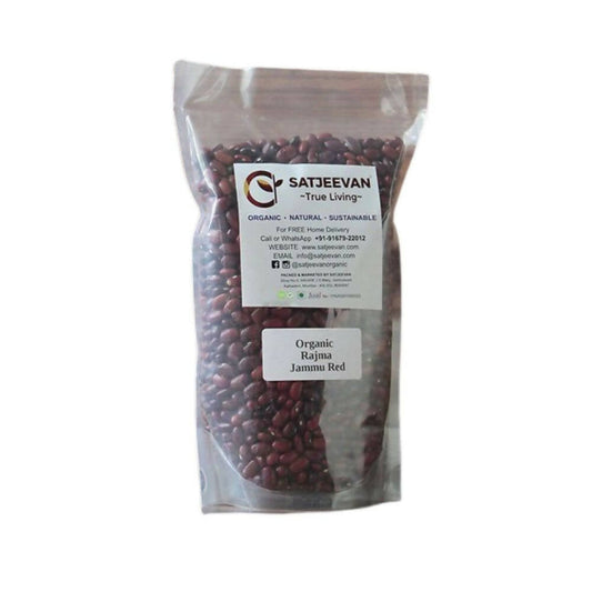 Buy Satjeevan Organic Rajma Jammu Red from DrMediCart
