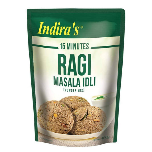 Buy Indira's 15 Minutes Ragi Masala Idli Powder Mix from DrMediCart