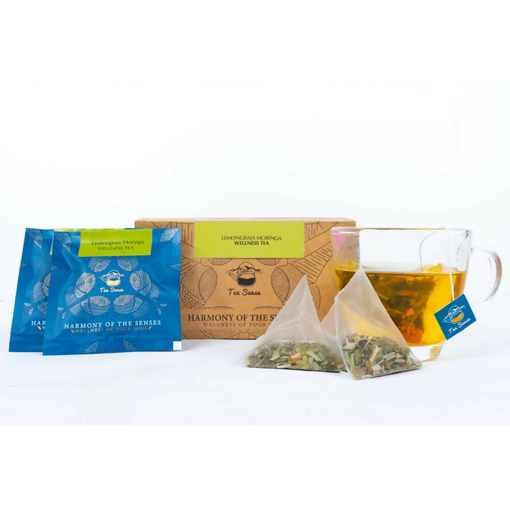 Tea Sense Lemongrass Moringa Tea Bags Box - Drmedicart