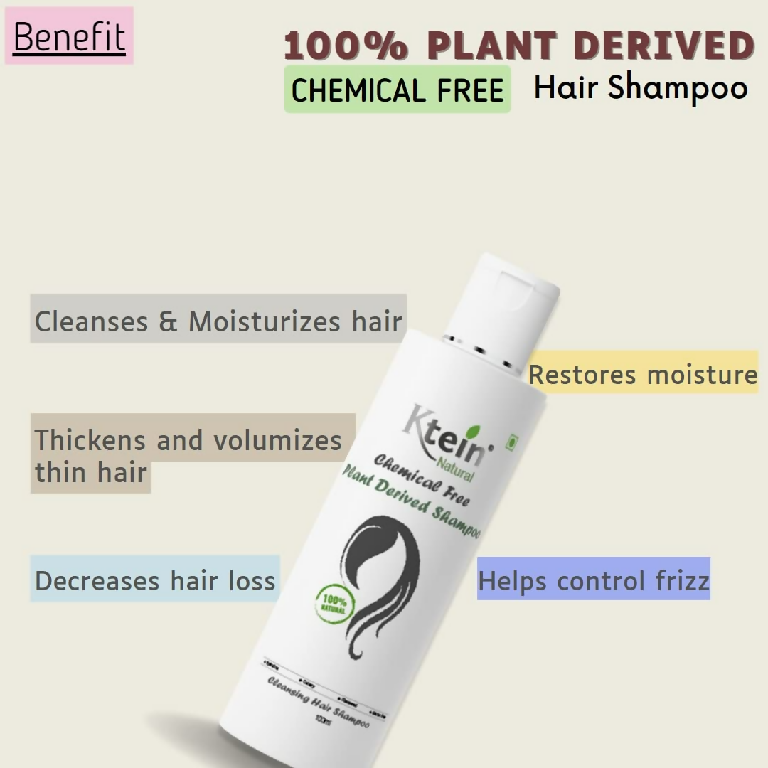 Ktein Natural Chemical Free Plant Derived Shampoo & Conditioner Combo