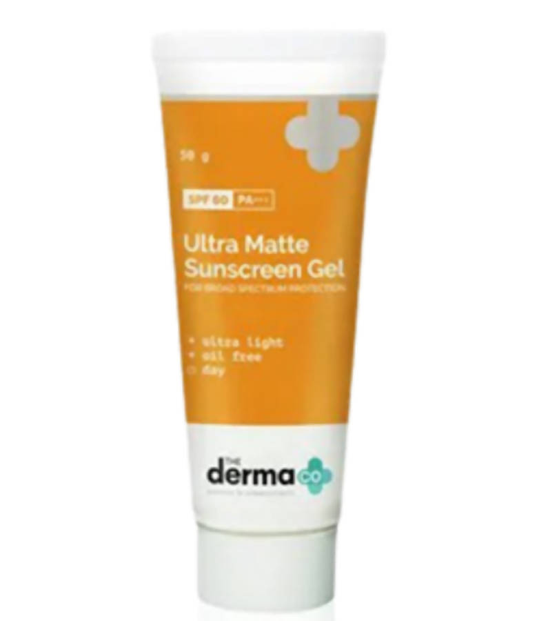 The Derma Co Ultra Matte Sunscreen Gel for Broad Spectrum Protection - Drmedicart