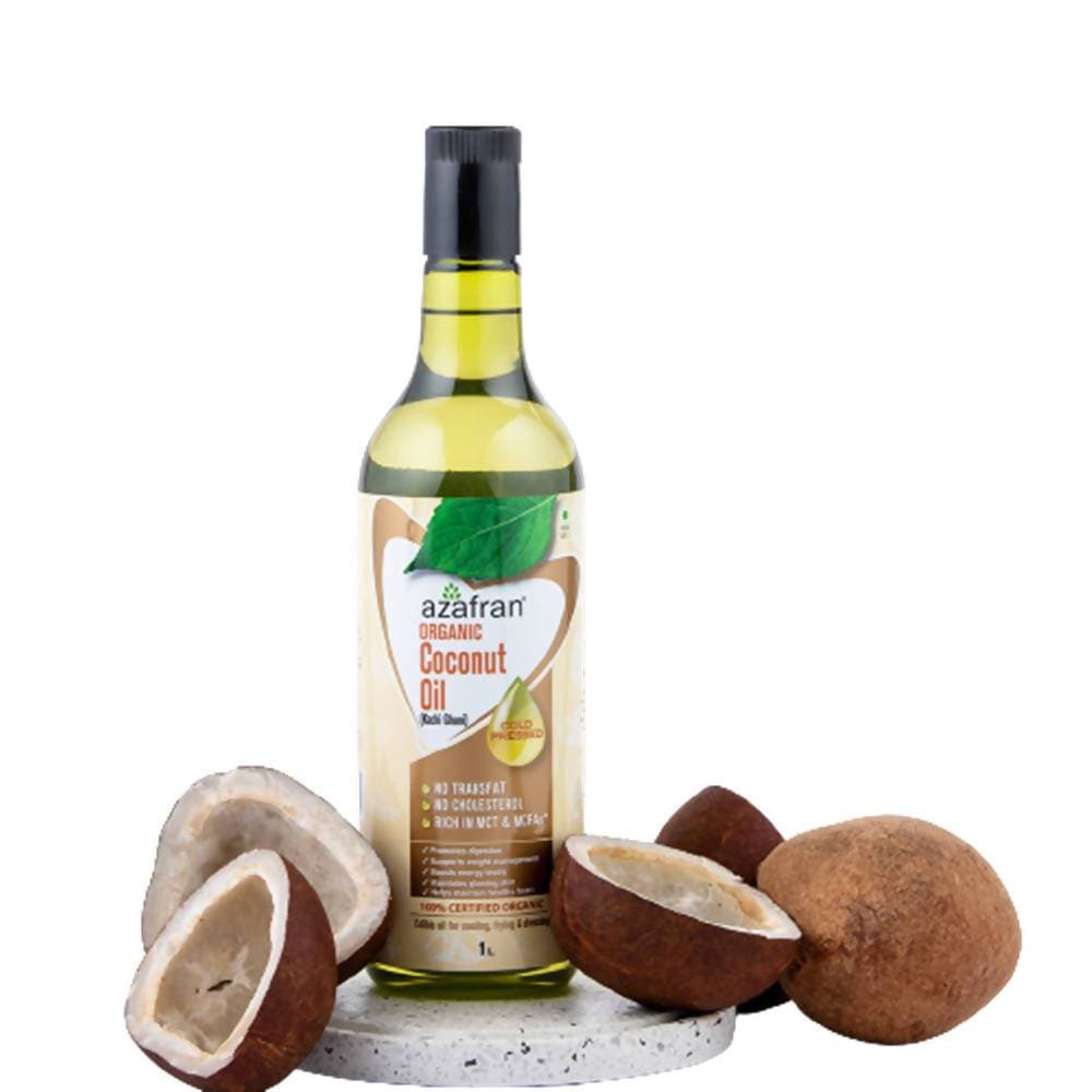 Azafran Organic Coconut Oil (Cold Pressed)
