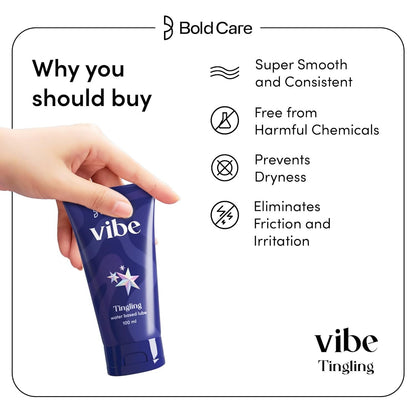 Bold Care Vibe Tingling Massage Gel