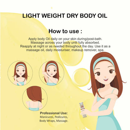 Love Earth Light Weight Dry Body Oil