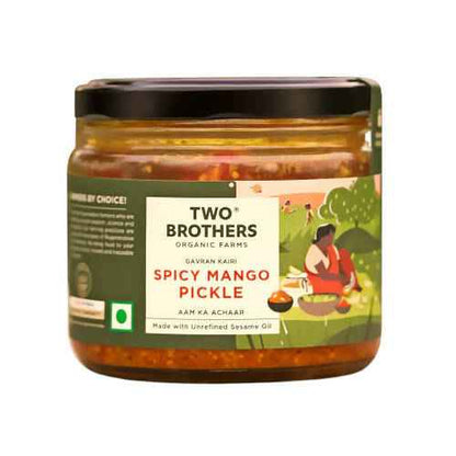 Two Brothers Organic Farms Spicy Mango Pickle