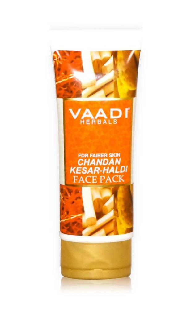 Vaadi Herbals Chandan Kesar Haldi Face Pack - Drmedicart