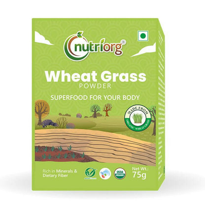 Nutriorg Certified Organic Wheatgrass Powder