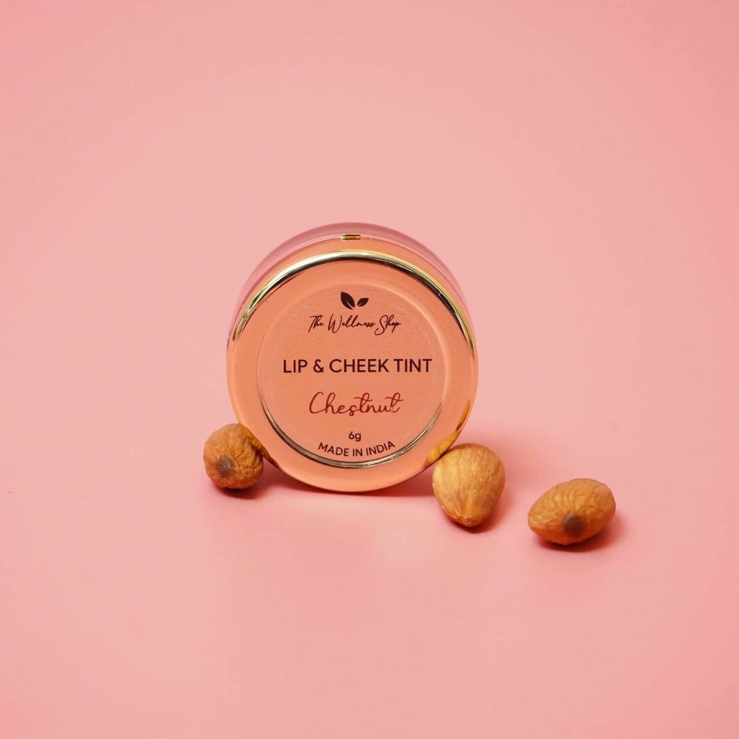 The Wellness Shop Lip & Cheek Tint (Chestnut) Lip Balm - Drmedicart