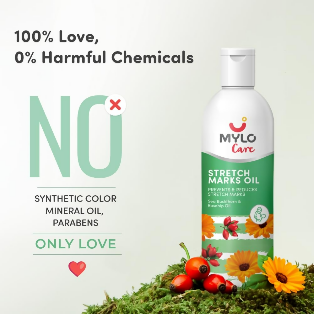 Mylo Care Stretch Marks Oil - with Sea Buckthorn