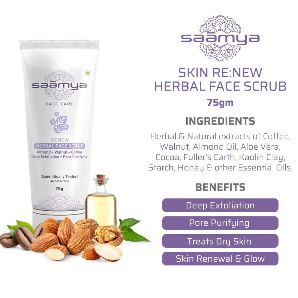 Saamya Skin ReNew Herbal Face Scrub