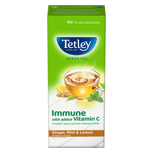 Buy Tetley Green Tea Ginger, Mint and Lemon Tea Bags from DrMediCart, Ship from India to USA