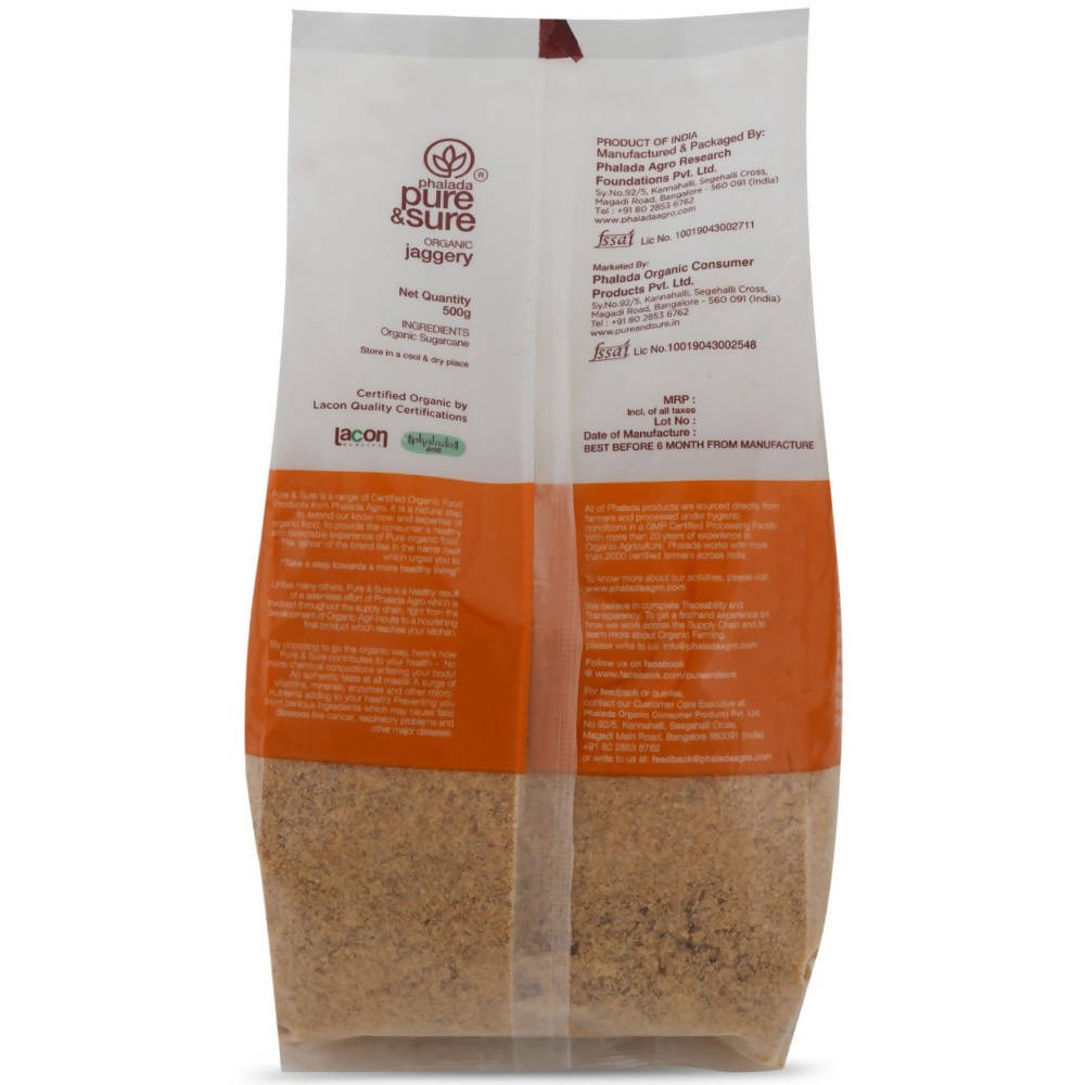 Pure & Sure Organic Jaggery Powder