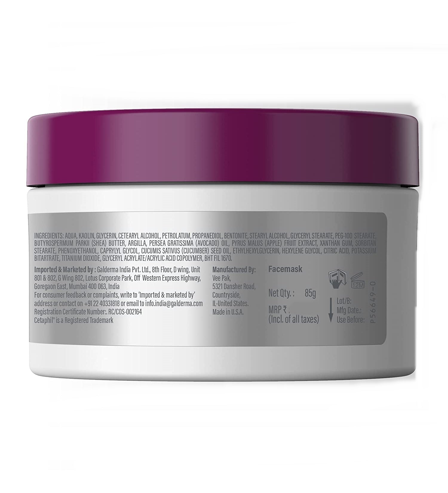 Cetaphil Pro Oil Control Face Purifying Mask - DrMediCart
