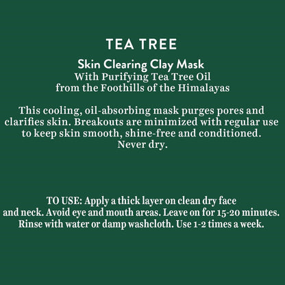 biotique advanced organics tea tree skin clearing clay mask buy in usa
