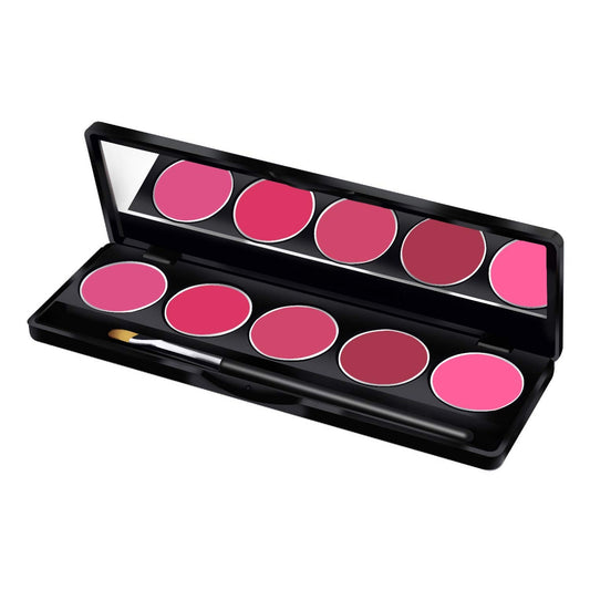 Buy Glamgals Hollywood-U.S.A 5 Color Lipstick Palette, Dark Pink from DrMediCart, Ship from India to USA