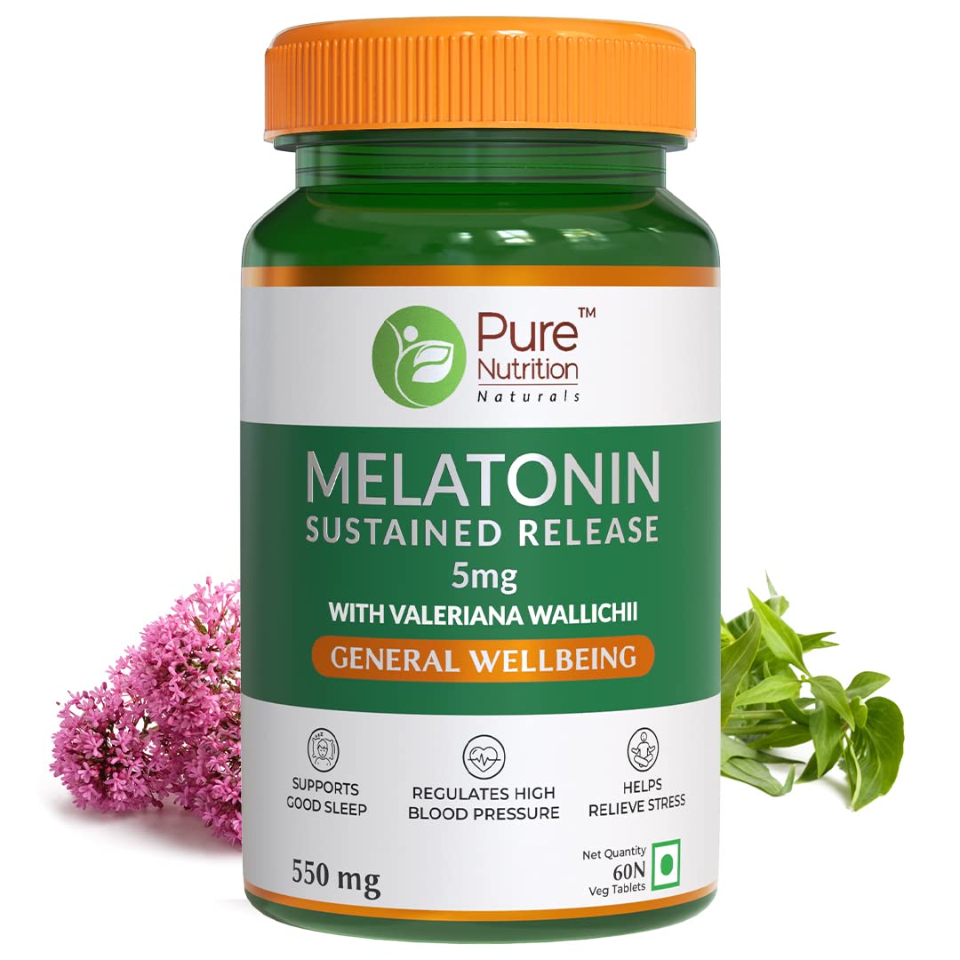 Pure Nutrition Melatonin 5mg Veg Tablets