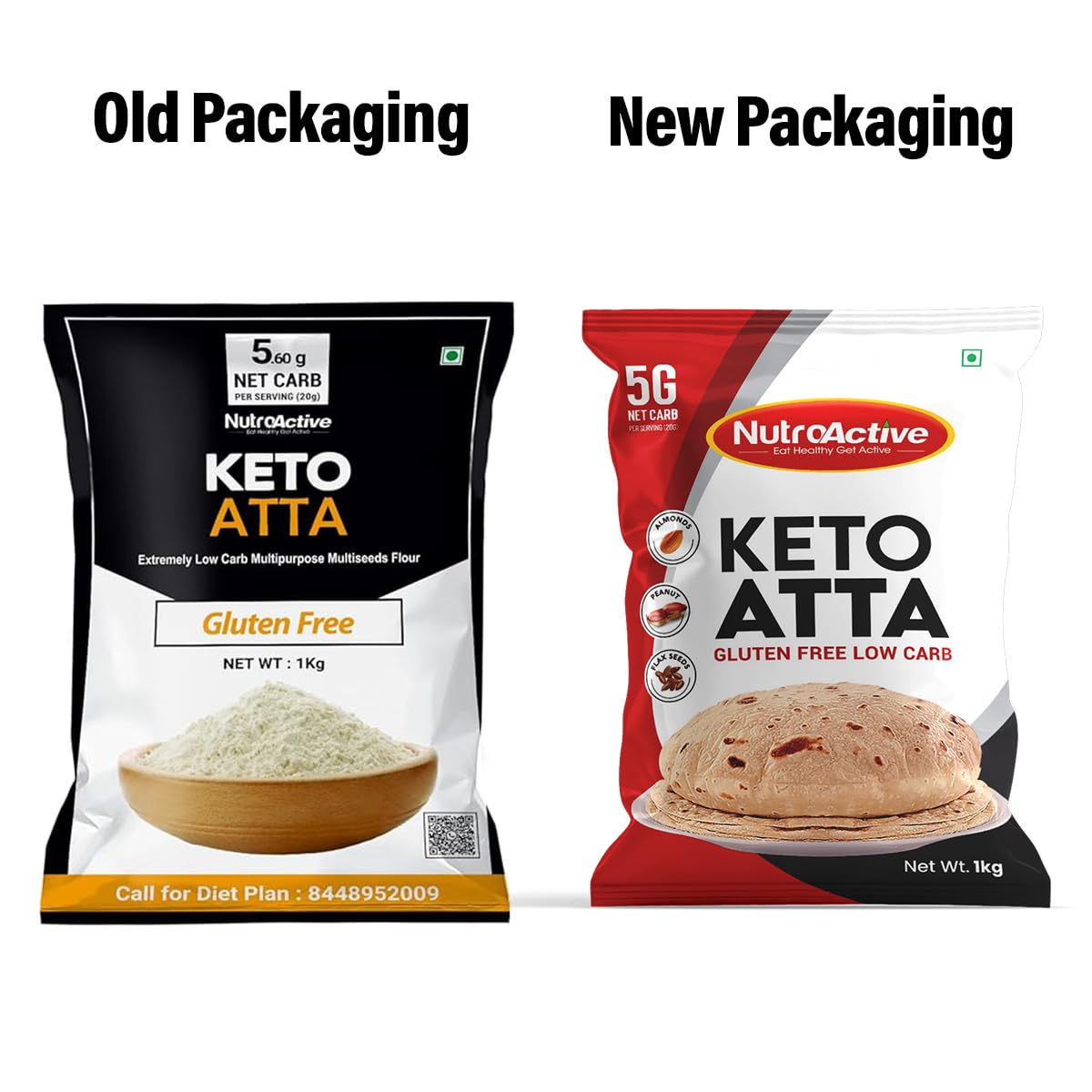 NutroActive Keto Atta Gluten Free