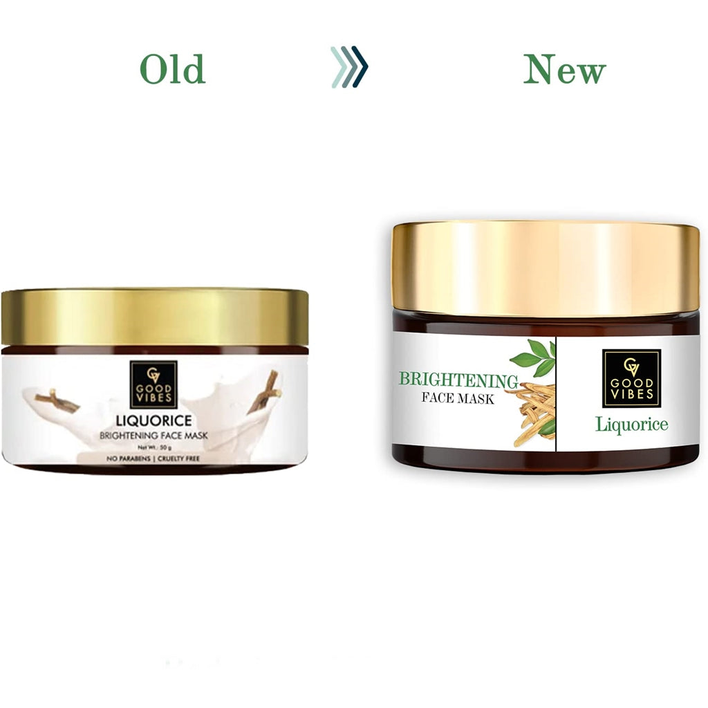 Good Vibes Brightening Face Mask - Liquorice - DrMediCart